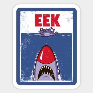 Eek Sticker